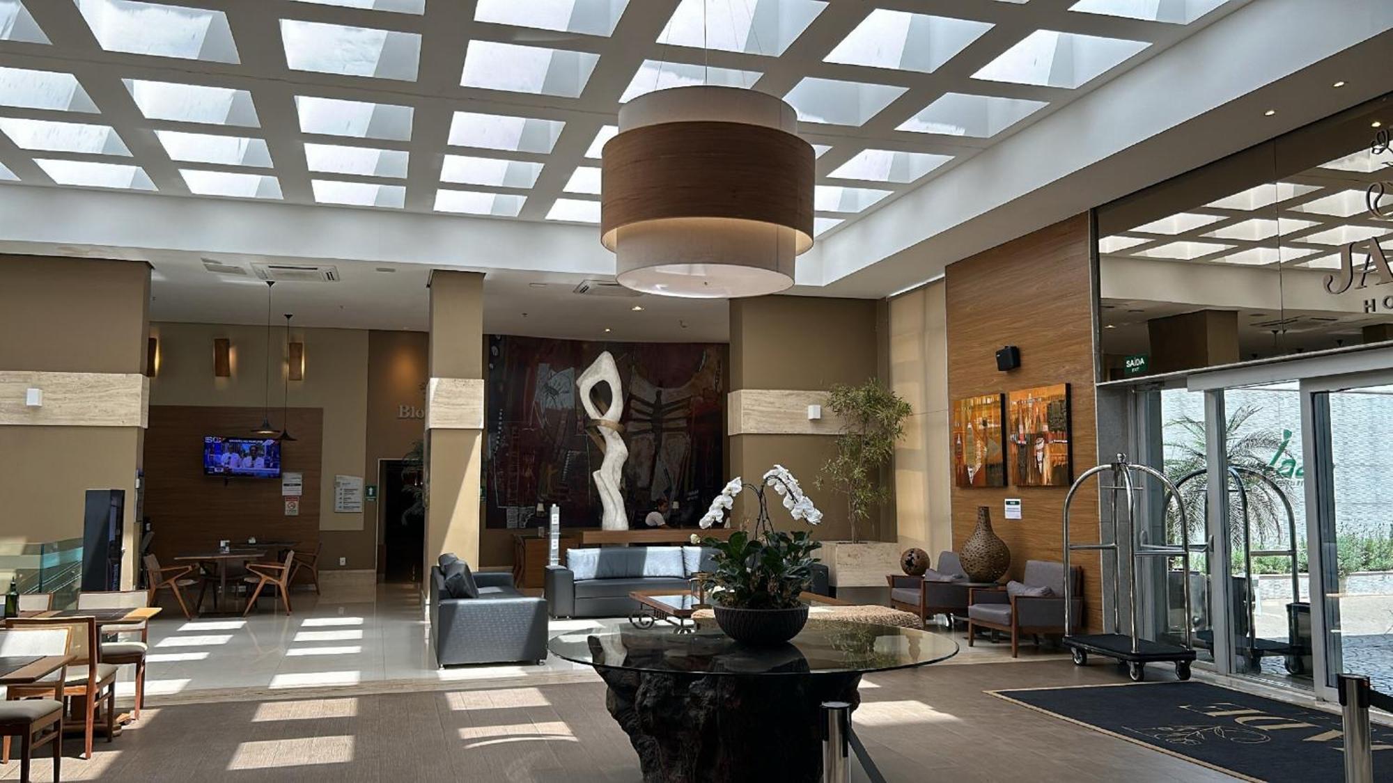 Jade Hotel Brasilia Candangolandia 외부 사진 Lobby of the hotel