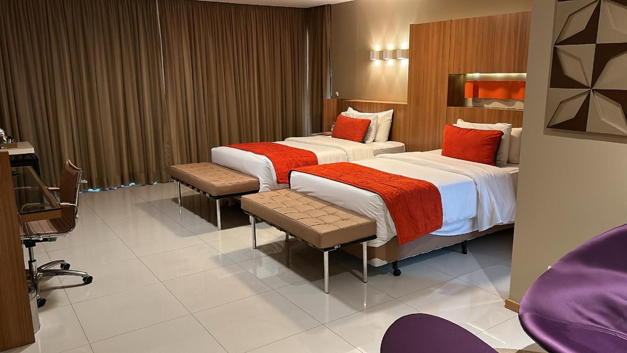Jade Hotel Brasilia Candangolandia 외부 사진 A room at the hotel
