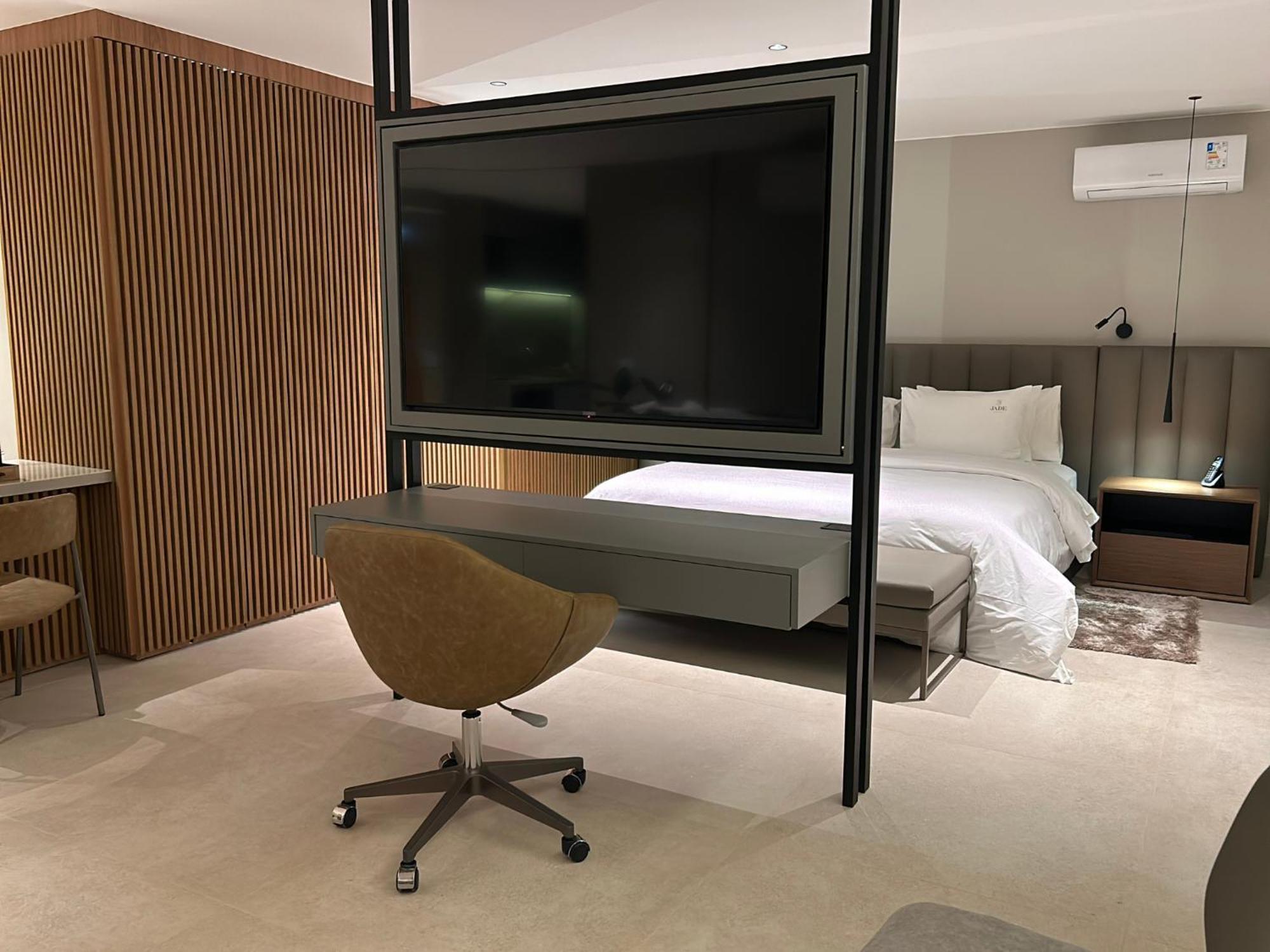 Jade Hotel Brasilia Candangolandia 외부 사진 A room at the hotel